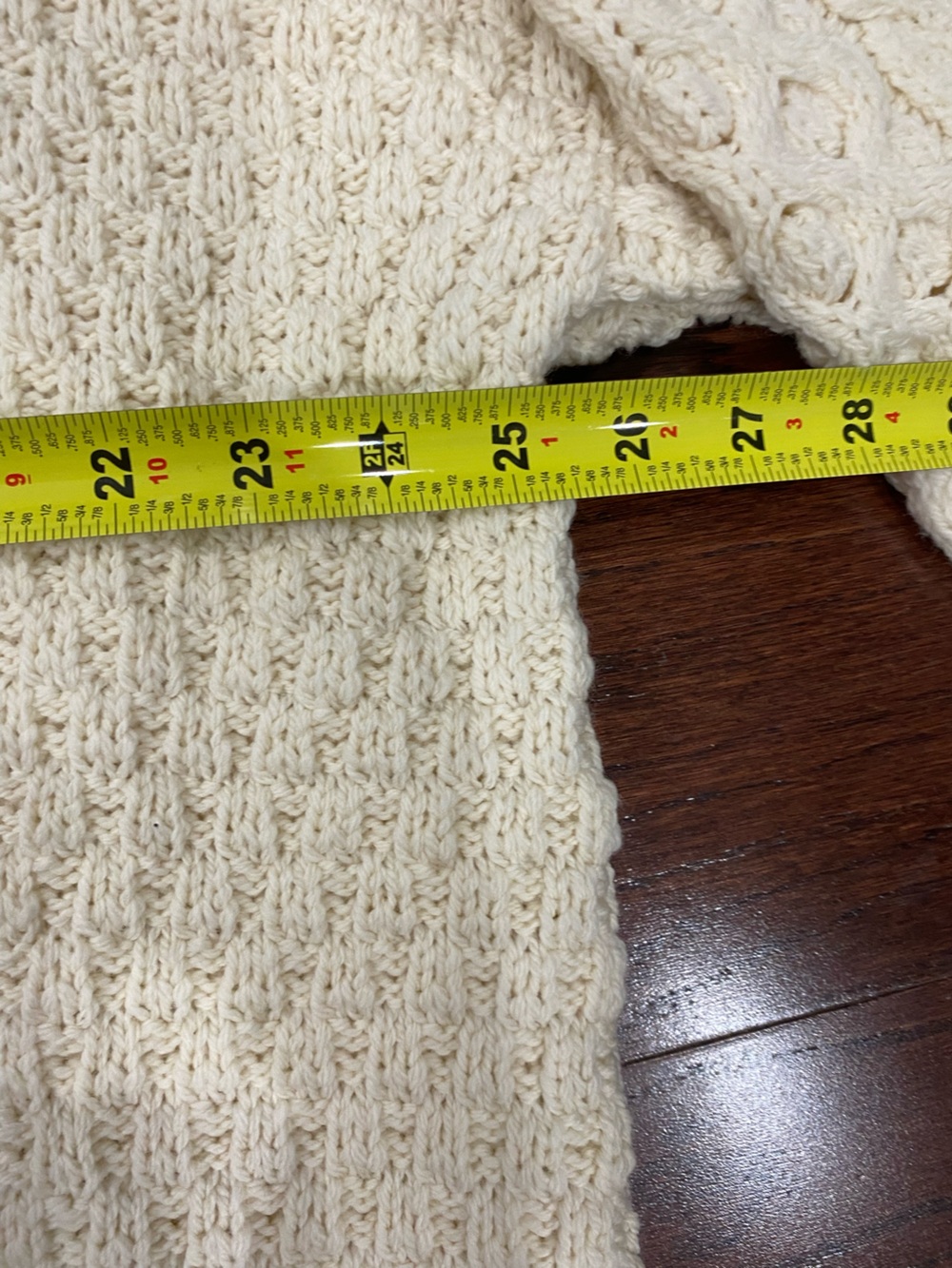 Men's Fisherman Merino Wool Cable Knit Heritage Sweater Preppy Old Money XXL - Picture 4 of 6